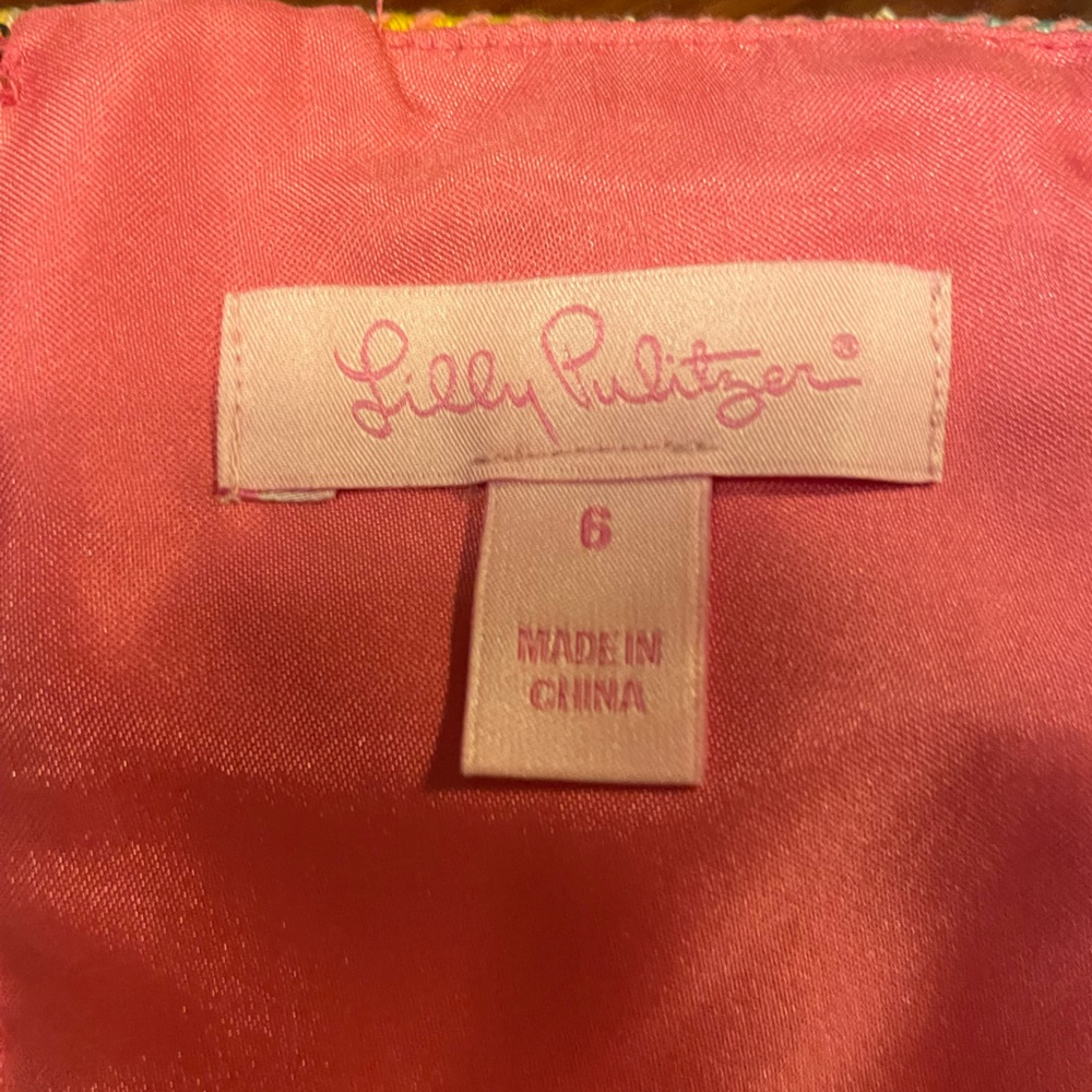 Lilly Pulitzer Dress Size 6 - Picture 4 of 5